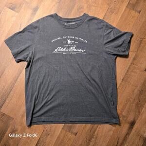Grey Eddie Bauer t shirt size XL
